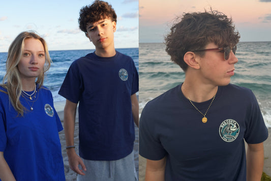 Bas Costa Skeleton Surfing Shirt