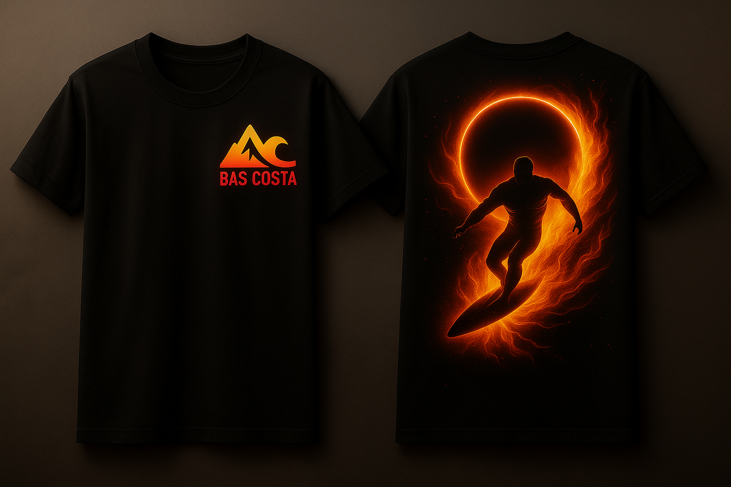 Solar Eclipse Surfer Shirt